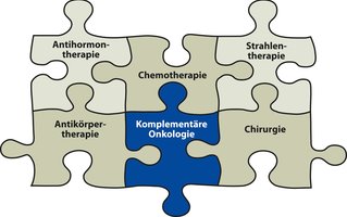 Puzzle Bausteine der Onkologie